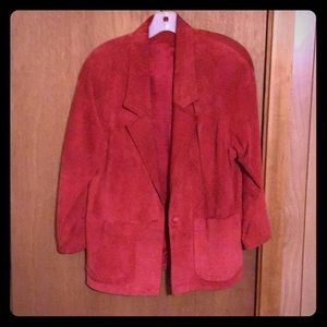 Vintage Suede Blazer